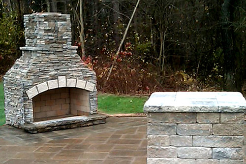 Fireplace Cultured Stone 2