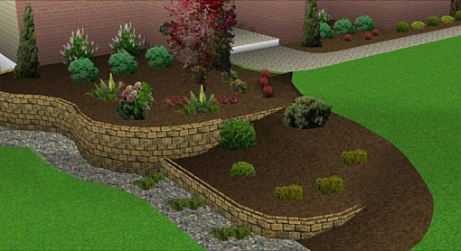 Retaining Wall Beds