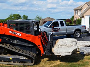 Skidsteer Boulders